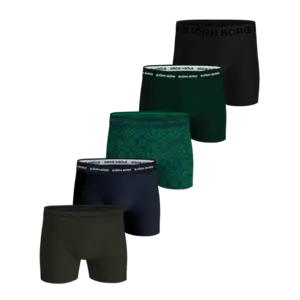 Bjorn Borg 5-Pack heren boxershorts - Cotton Stretch - X-mas Bjorn Borg 5-Pack heren boxershorts - Cotton Stretch - X-mas