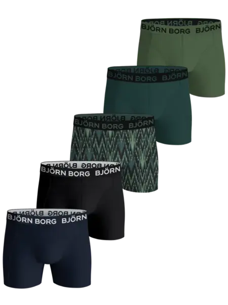 Bjorn Borg 5-Pack jongens  boxershorts - Cotton Stretch