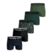 Bjorn Borg 5-Pack jongens  boxershorts - Cotton Stretch - Groen combi