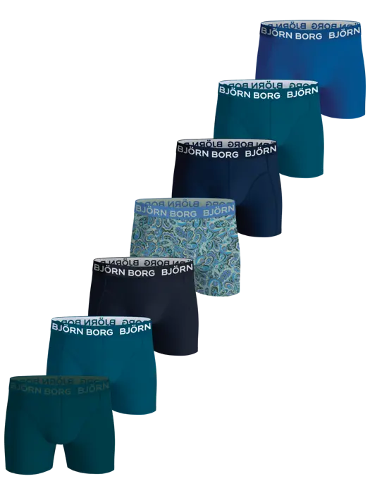 Bjorn Borg 7-Pack jongens boxershorts - Cotton stretch