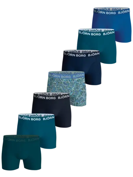 Bjorn Borg 7-Pack jongens boxershorts - Cotton stretch