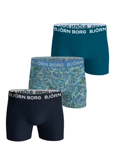 Bjorn Borg 3-Pack jongens boxershorts - Cotton Stretch Bjorn Borg 3-Pack jongens boxershorts - Cotton Stretch