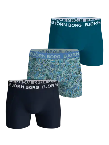Bjorn Borg boxershorts 3-Pack jongens onderbroeken - Cotton Stretch - Katoenen jongens onderbroeken