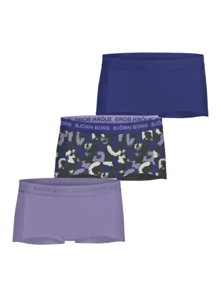 Björn Borg 3-Pack meisjes boxershorts - 100% katoen