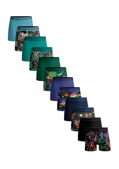 Muchachomalo 12-Pack Heren Boxershort - Golden Muchachomalo 12-Pack Heren Boxershort - Golden