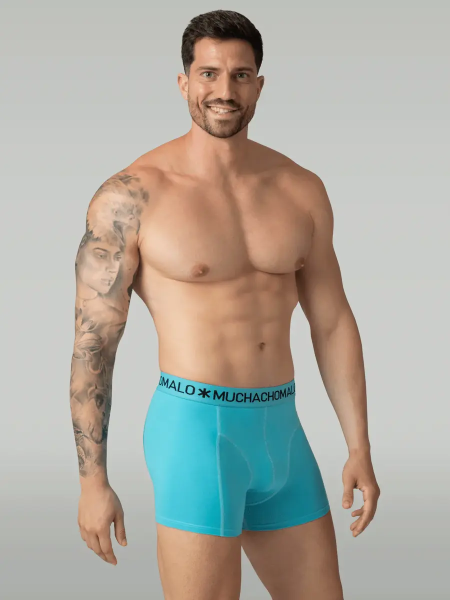 Muchachomalo 12-Pack Heren Boxershort -  Golden - Multipack katoenen heren onderbroeken - Voordeelverpakking muchachomalo onderbroeken