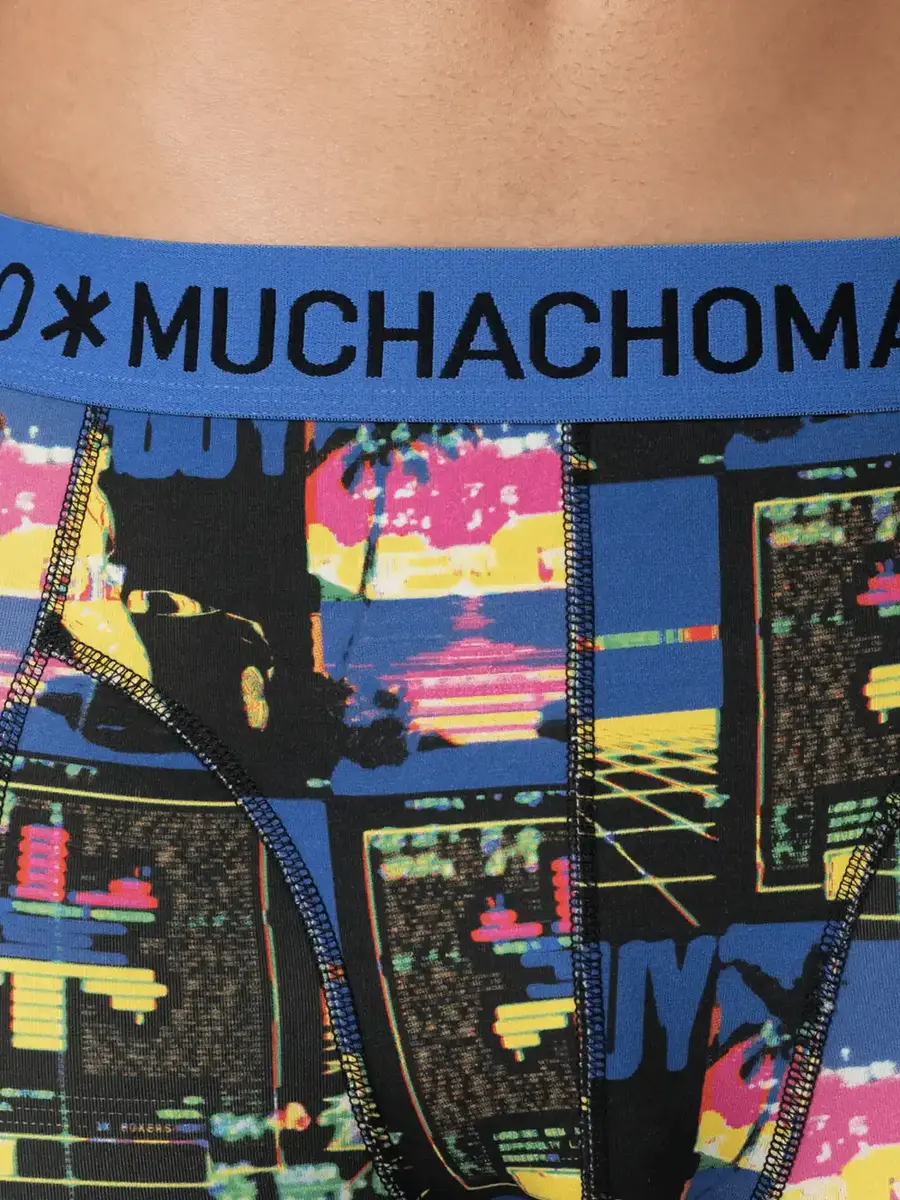 Muchachomalo 12-Pack Heren Boxershort -  Golden - Multipack katoenen heren onderbroeken - Voordeelverpakking muchachomalo onderbroeken