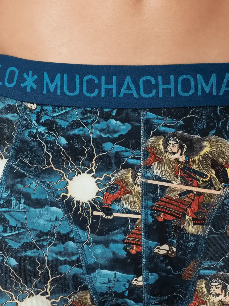 Muchachomalo 12-Pack Heren Boxershort -  Golden - Multipack katoenen heren onderbroeken - Voordeelverpakking muchachomalo onderbroeken