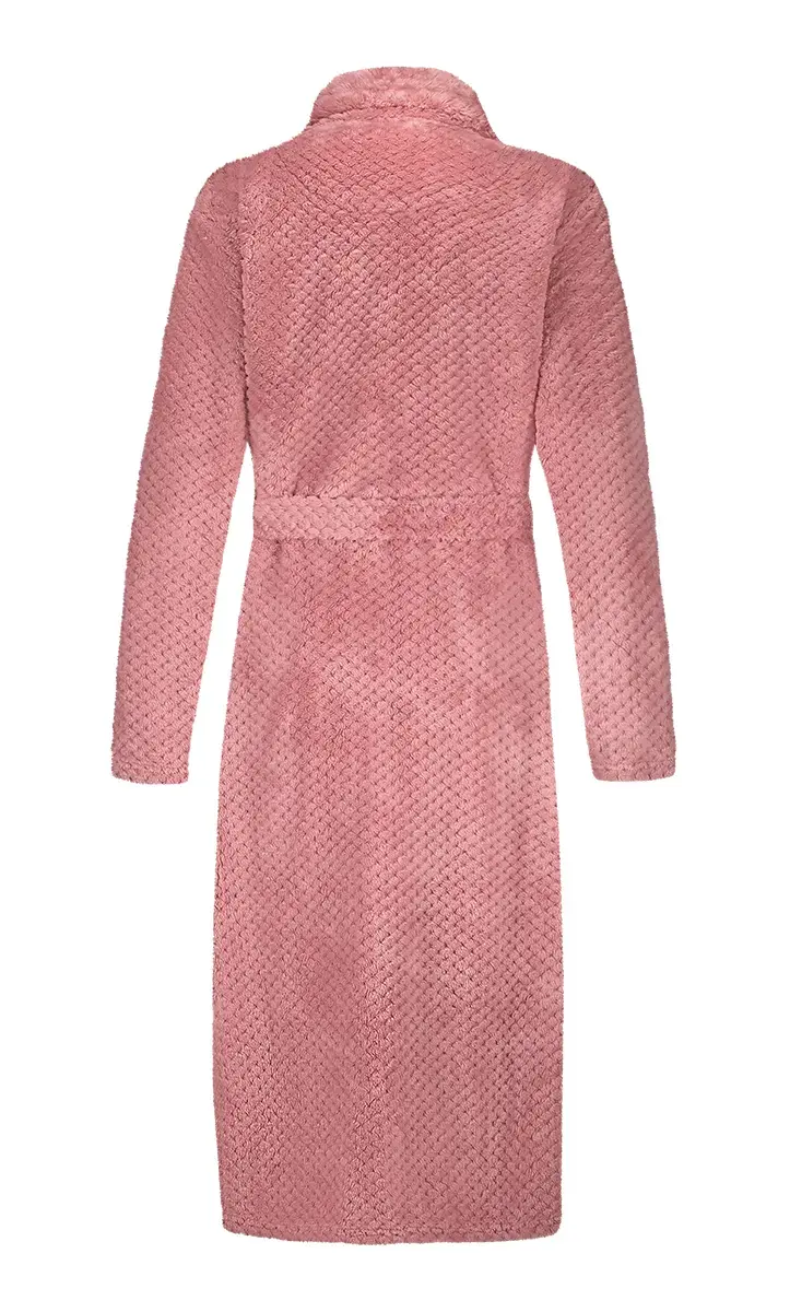 Ten Cate dames badjas Fleece - Rose Dot