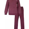 Tenderness dames pyjama Badstof - Bordeaux