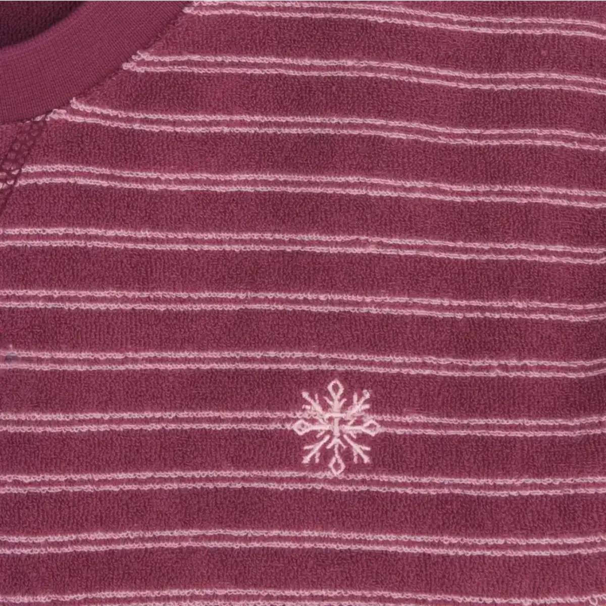 Tenderness dames pyjama Badstof - Bordeaux