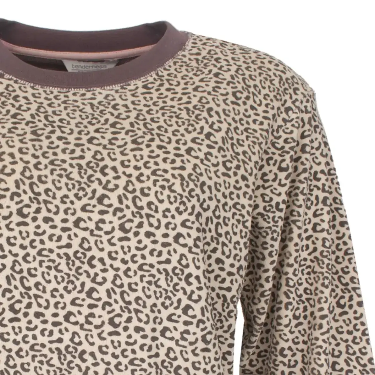 Tenderness dames pyjama Badstof - Panter