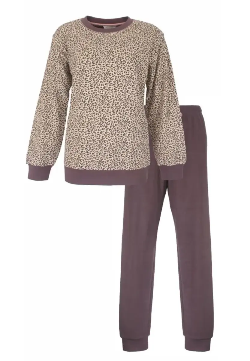 Tenderness dames pyjama Badstof - Panter