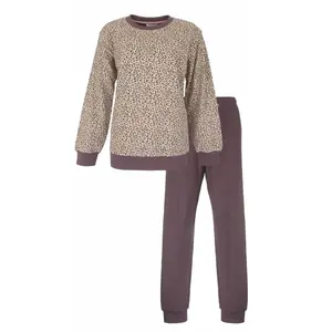 Tenderness dames pyjama Badstof - Panter