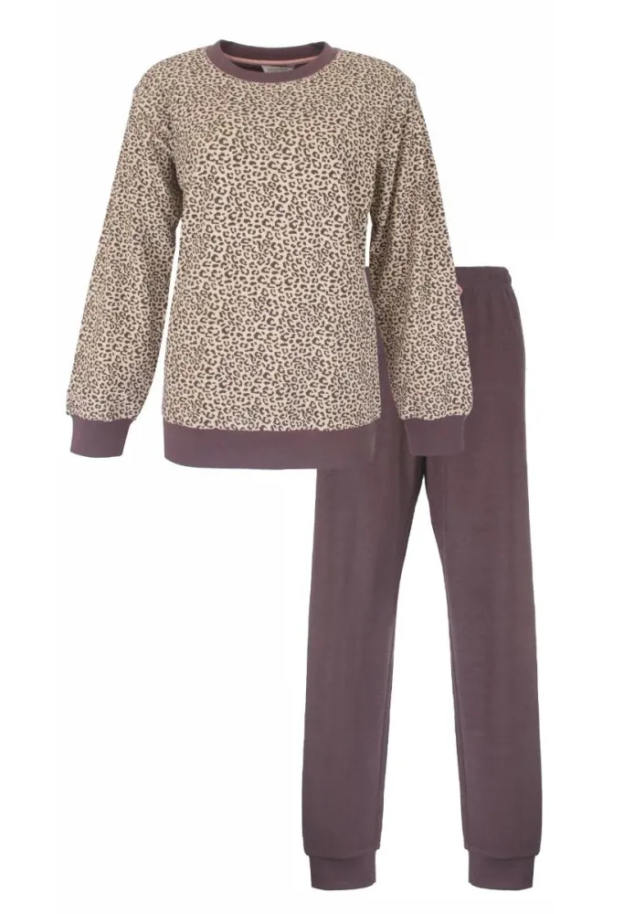Tenderness dames pyjama Badstof - Panter Tenderness dames pyjama Badstof - Panter