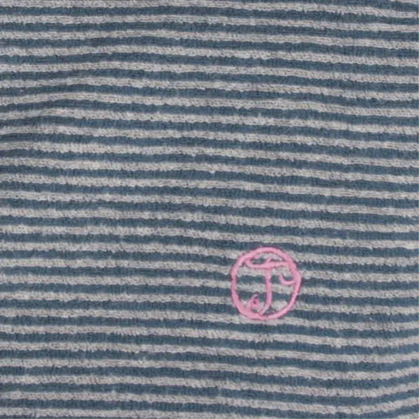 Tenderness badstof dames nachthemd lange mouw - Petrol