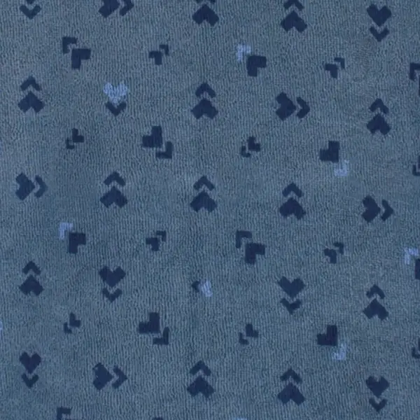 Paul Hopkins Badstof pyjama heren knoopsluitin - Blue Arrow