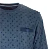 Paul Hopkins Badstof pyjama heren knoopsluitin - Blue Arrow