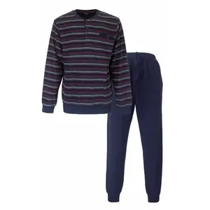 Paul Hopkins Badstof pyjama heren - Winter Blue