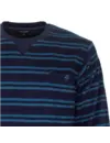 Paul Hopkins Badstof pyjama heren - Blue Stripe