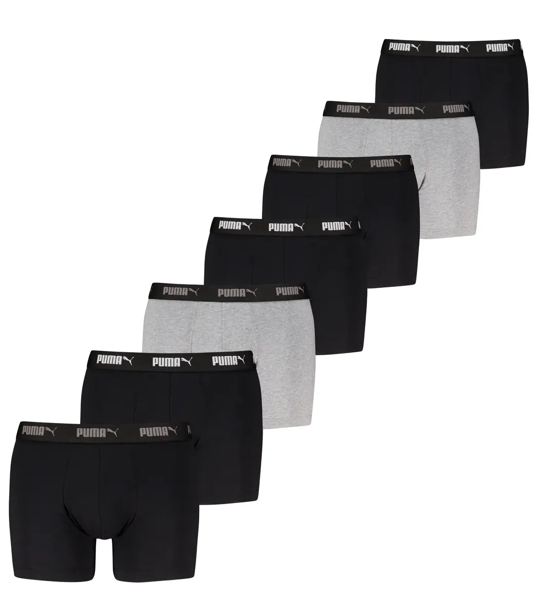 Puma 7-pack Heren Boxershorts - Combi - Multipack heren onderbroeken katoen - Mannen Ondergoed