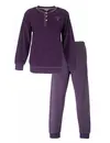 Tenderness dames pyjama Badstof - Purple