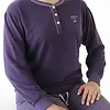 Tenderness dames pyjama Badstof - Purple