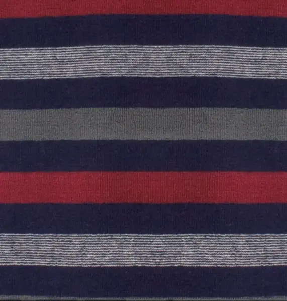 Paul Hopkins Badstof pyjama heren V-hals - Winter Blue