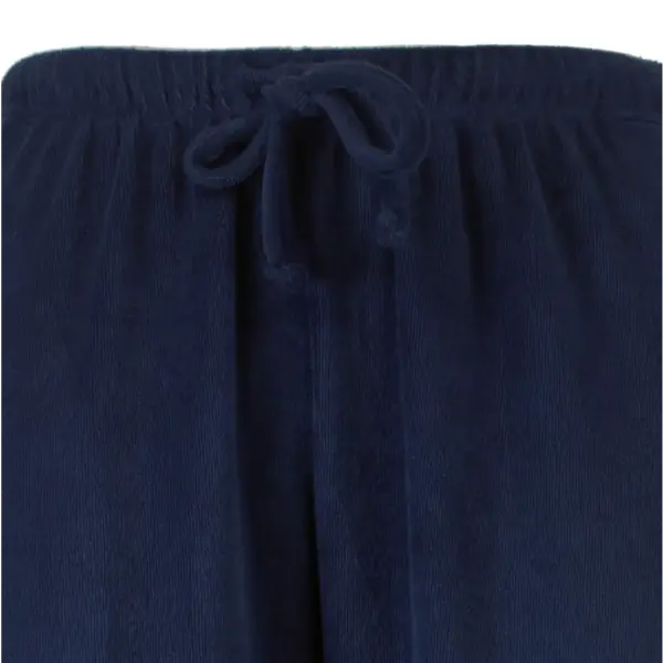 Paul Hopkins Badstof pyjama heren V-hals - Winter Blue