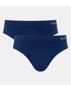 Sloggi 2-pak Midi/Brief heren slips - Go Smooth - naadloze Heren heup onderbroeken - Biologisch katoen
