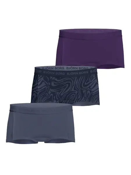 Bjorn Borg 3-Pack meisjes boxershort - minishorts