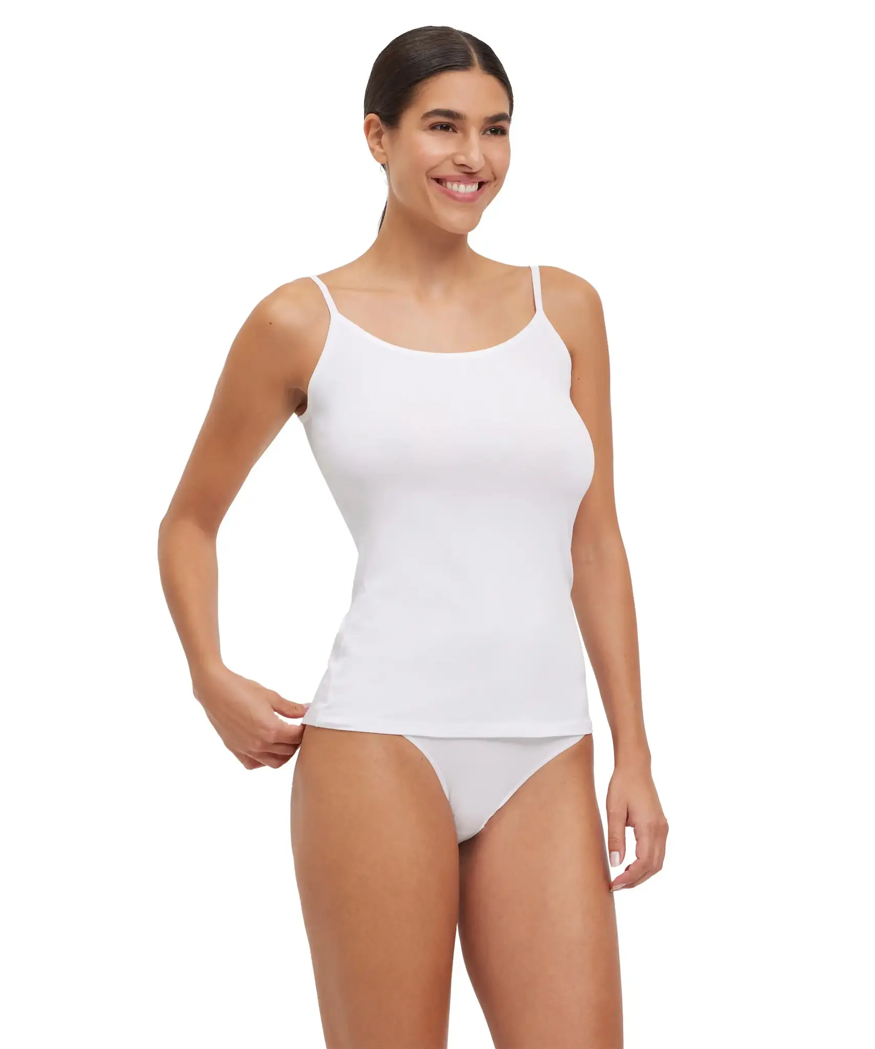 FALKE 2-Pack Dames spaghetti hemd Daily Comfort