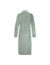 Ten Cate dames badjas Fleece - Minty Green Stipe