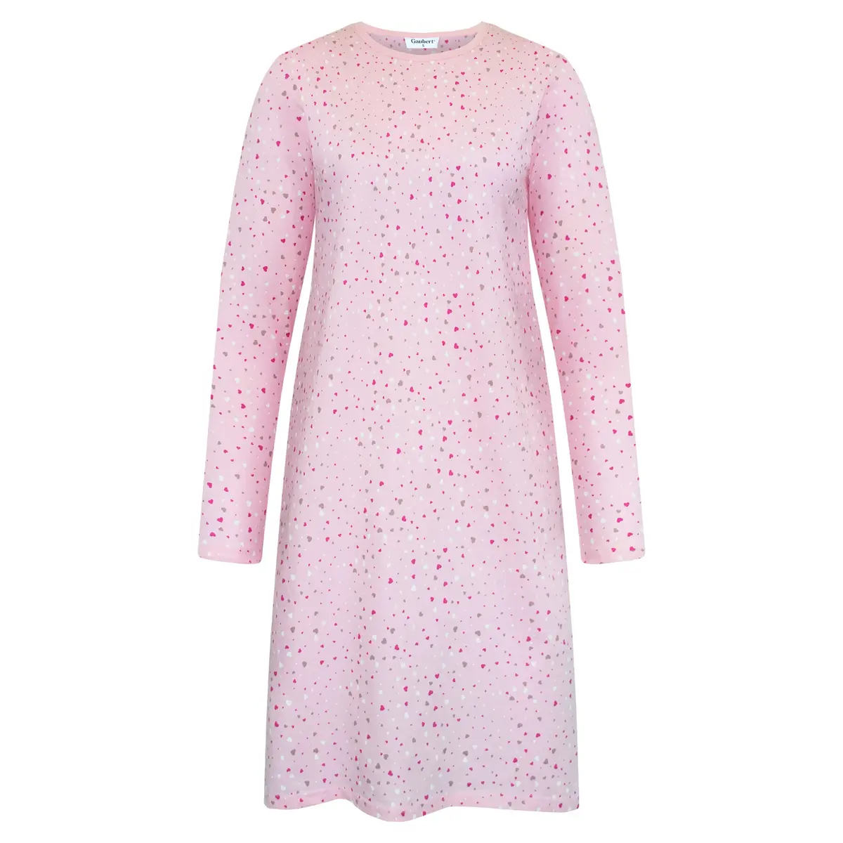 Gaubert dames nachthemd lange mouw - Katoen