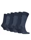 Tommy Hilfiger 6-paar sokken - Heren cadeau verpakking - Multipack katoenen heren sokken -