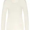 Ten Cate Secrets Onzichtbaar ondershirt dames lange mouw - Naadloos