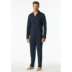 Schiesser heren pyjama lang - doorknoop- NOS Schiesser heren pyjama lang - doorknoop- NOS