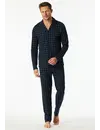 Schiesser heren pyjama lang - doorknoop- NOS