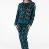 Gaubert dames pyjama Fleece - Huispak - Loungeset - Vrouwen warm pyjama pak - loungewear