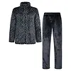 Gaubert dames huispak Fleece - Loungeset met rits  - Vrouwen warm pyjama pak - loungewear