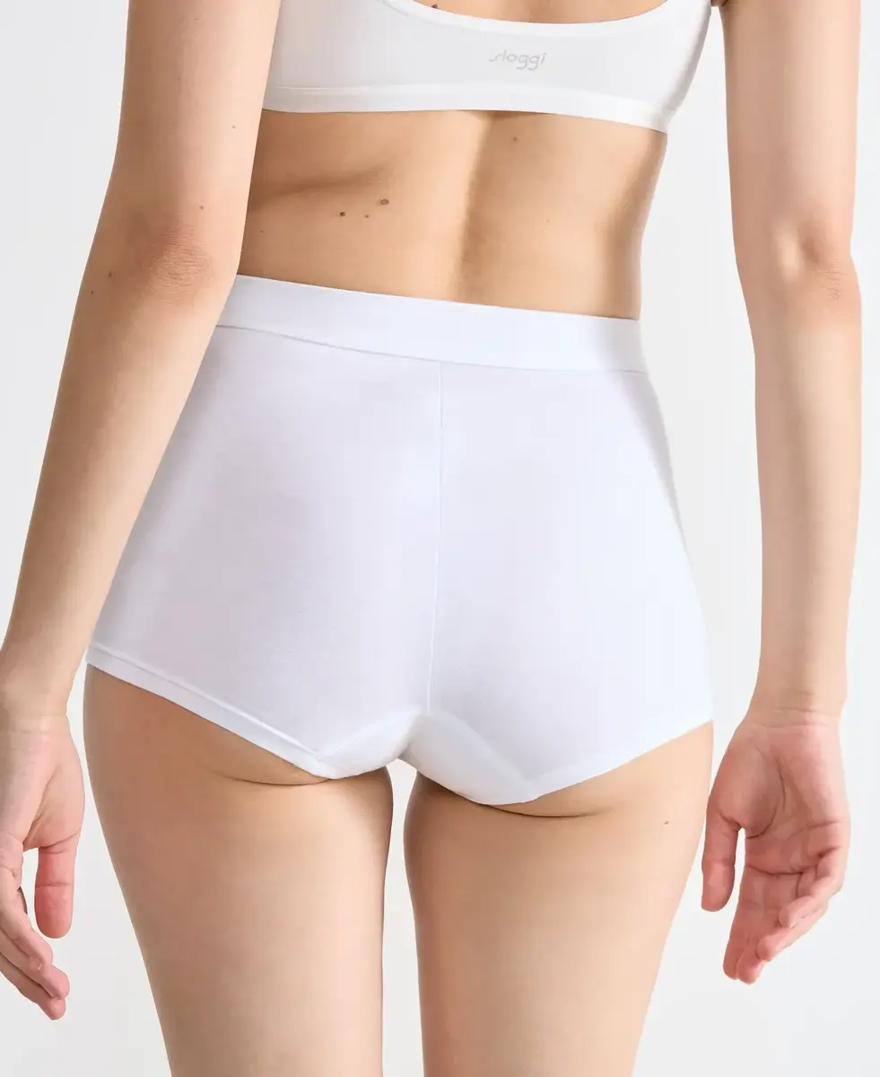 Sloggi Double Comfort short dames - Lekker zitten ondergoed dames - Badstof kruisje - katoenen dames ondergoed Sloggi Double Comfort short dames - Lekker zitten ondergoed dames - Badstof kruisje - katoenen dames ondergoed