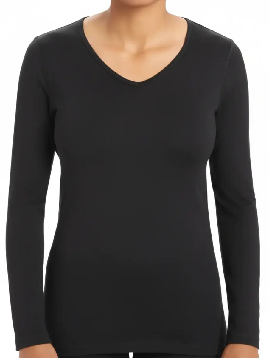Beeren dames thermo shirt Lange mouw - Thermo ondergoed dames - Diepe hals - Thermisch Beeren dames thermo shirt Lange mouw - Thermo ondergoed dames - Diepe hals - Thermisch