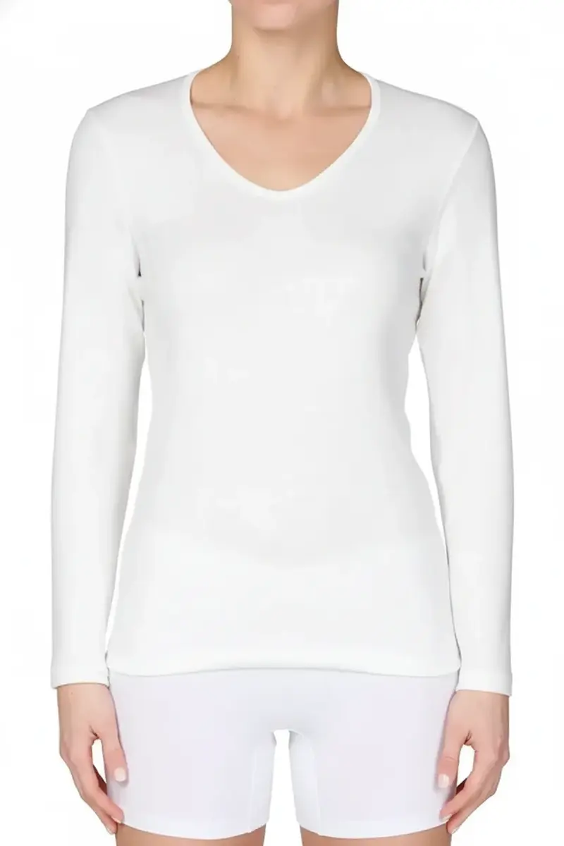 Beeren dames thermo shirt Lange mouw - Thermo ondergoed dames - Diepe hals - Thermisch