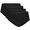 Ten Cate 4-Pack midi dames slips - 32418 - Ten cate ondergoed dames - Biologisch katoenen dames heup slips - Badstof kruisje