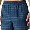 Schiesser 2-Pack heren wijde boxershort katoen woven - Losse blauwe 100% katoenen boxershorts