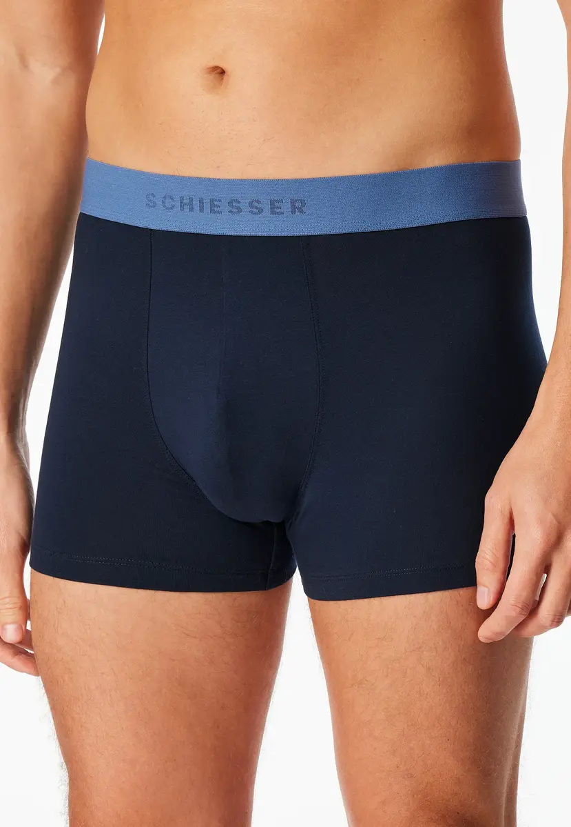 Schiesser 3-pack heren boxershorts 95/5 - Biologisch katoenen heren onderbroeken - Schiesser ondergoed heren Schiesser 3-pack heren boxershorts 95/5 - Biologisch katoenen heren onderbroeken - Schiesser ondergoed heren