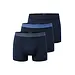 Schiesser 3-pack heren boxershorts 95/5 - Biologisch katoenen heren onderbroeken - Schiesser ondergoed heren - Donkerblauw