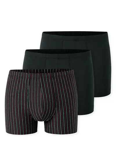 Schiesser 3-pack heren boxershort - Streep 95/5 Schiesser 3-pack heren boxershort - Streep 95/5