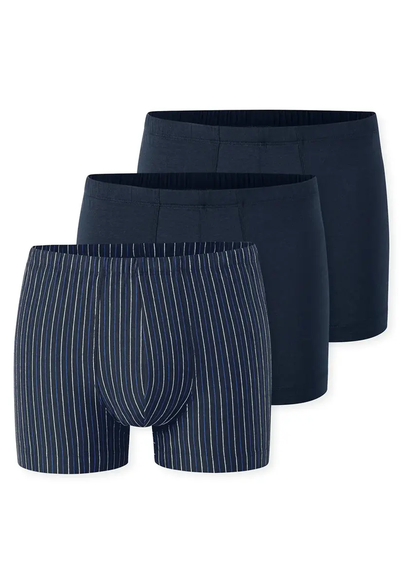 Schiesser 3-pack heren boxershort -  Streep 95/5
