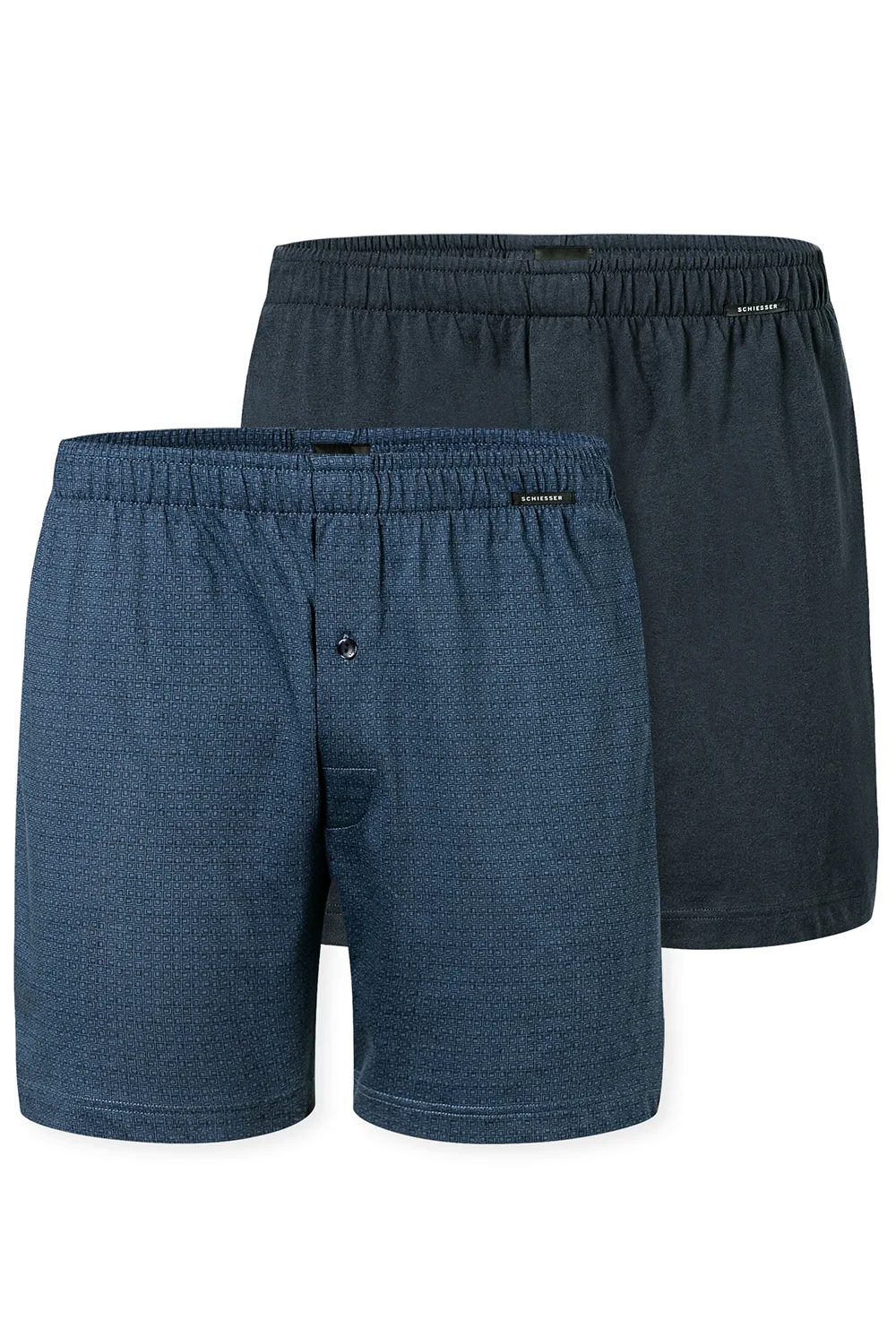 Schiesser 2-Pack heren wijde boxershort - Selected